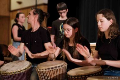 Pratiques collectives pluri-instrumentales école de musique et de danse Baud communaute